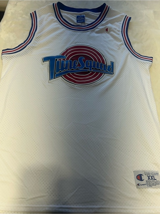 Space Jam Other - White Space Jam Tune Squad Champion Basketball Jersey